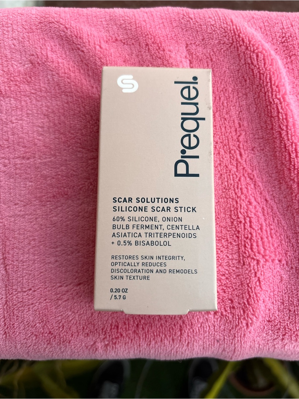 Prequel Scar Solutions Silicone Scar Stick — Pink